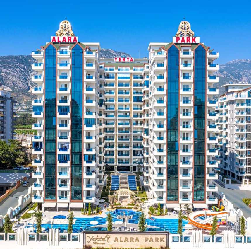 Alanya/Mahmutlar'da Muhteşem Sitede Lüks Eşyalı 1+1 Daire