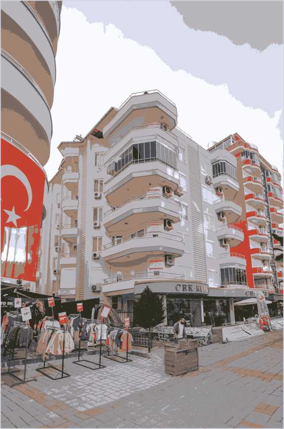 Alanya/Mahmutlar'da Konforlu 4+1 Daire